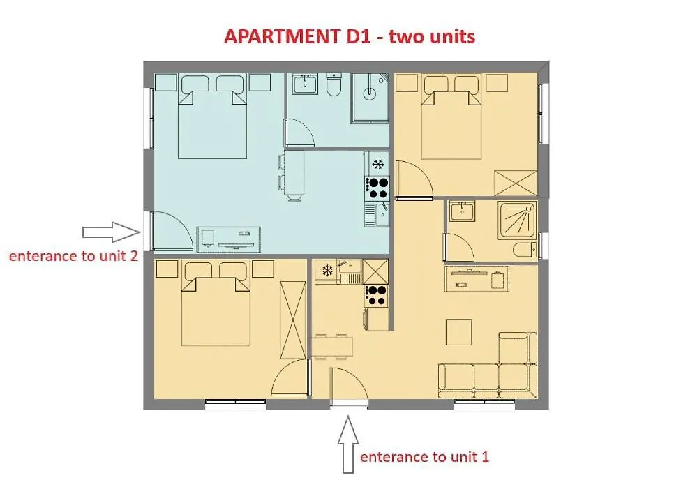 Villa Andric Trogir Appartement